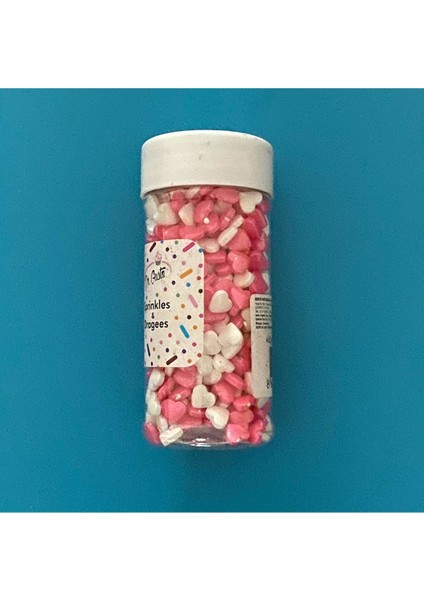 Pembe Beyaz Kalp Şeker 90 gr