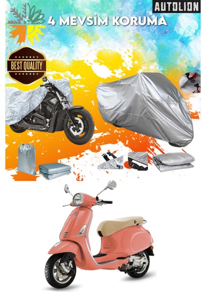 Vespa Primavera 150 Uyumlu Ultra Koruyucu Motor Branda