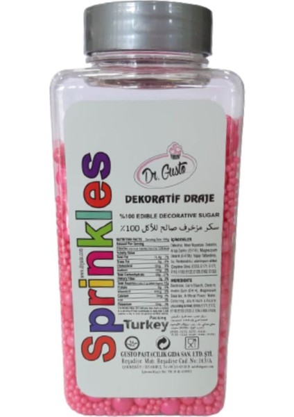 Festival Boncuk 250 gr Pembe