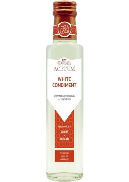 Beyaz Balzamik Sirke (White Condiment) 250 ml