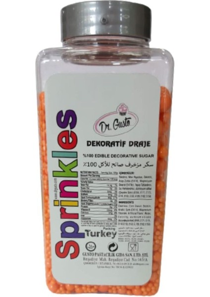 Festival Boncuk 250 gr Turuncu