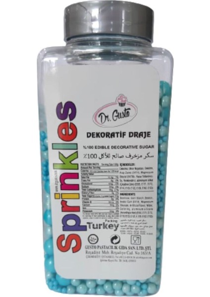 Festival Boncuk 250 gr Bebe Mavi