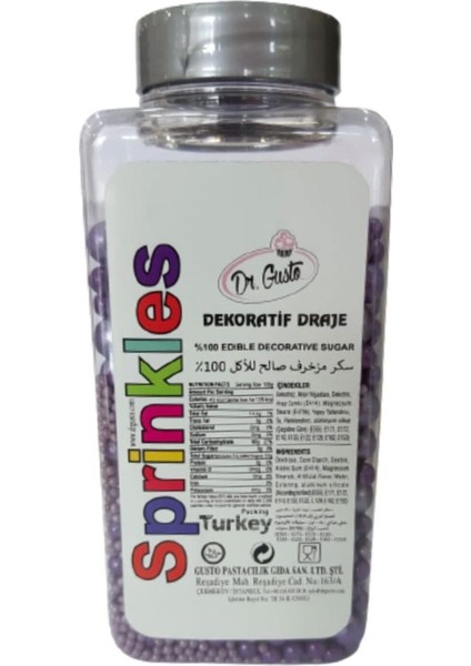 Festival Boncuk 250 gr Mor