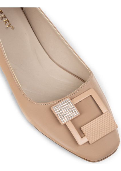 Bej Rengi Toka Detaylı Kadın Babet - P2030ZBEJC01 modelleri