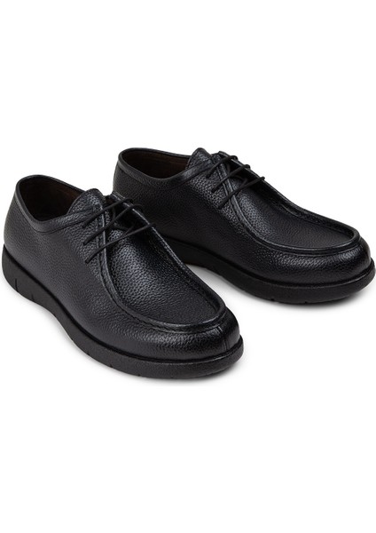 Hakiki Deri Koyu Lacivert Erkek Günlük Ayakkabı - 01971MLCVC01 fiyatları