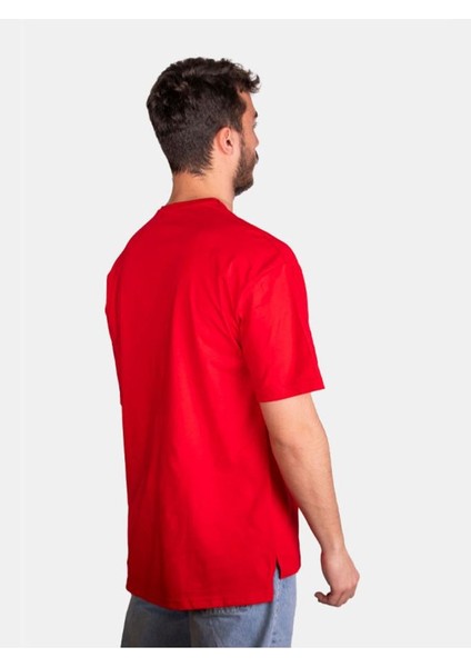 Unisex %100 Pamuk Oversize Sıfır Yaka Kısa Kollu T-Shirt modelleri