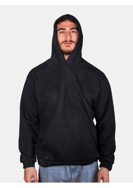Unisex Üç Iplik Şardonlu Standart Kesim Kapşonlu Sweat fiyatları