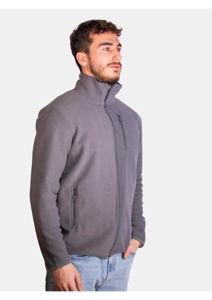 Unisex Üç Cepli Polar Ceket
