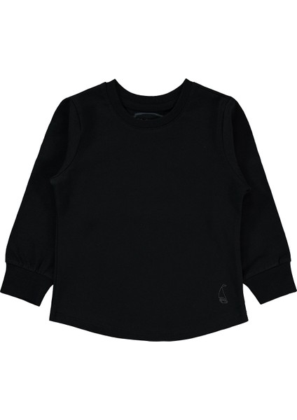 Erkek Çocuk Sweatshirt 2-5 Yaş Siyah