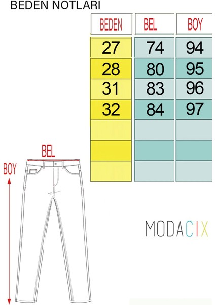 Mavi Dar Paça Pantolon - Slimfit - Düşük Bel