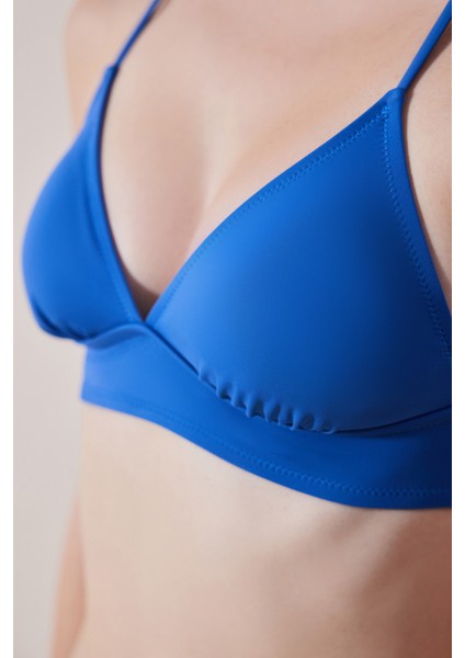 Bralet Mavi Bikini Üstü modelleri