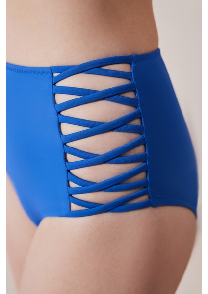 High Fashion Mavi Bikini Altı modelleri
