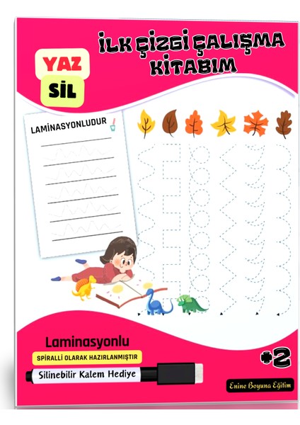 Yaz - Sil İlk Çizgi Çalışma Kitabım