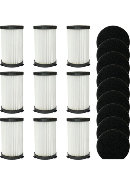 D600 D601 Thunderbrush 520 Kablolu Için 9pcs Hepa Filtre (Yurt Dışından)