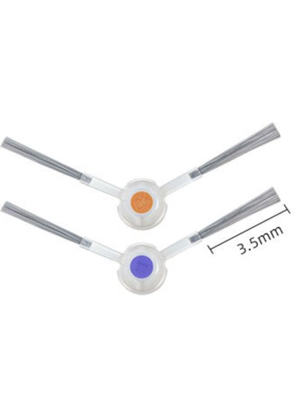 Çift Yıkanabilir Yan Fırça J3 Robotlu Süpürge Yedek Yedek Parça Ev Temizlik Aksesuarları (Yurt Dışından) indirimleri