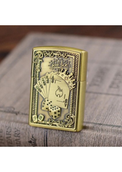 Metal Gazlı Iskambil Şans Çakmağı