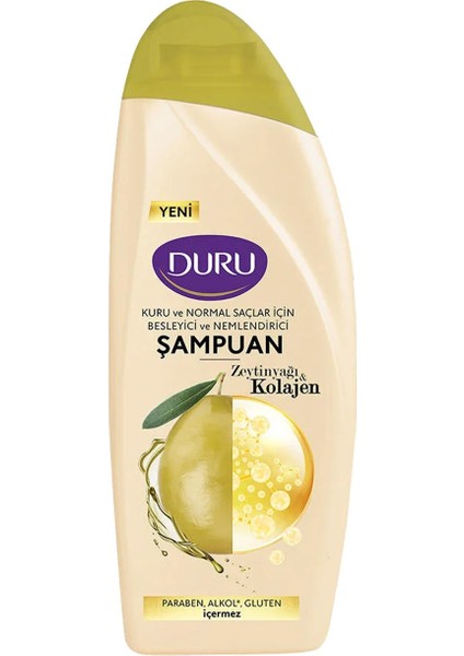 Zeytinyağı&kolajen Kuru ve Normal Saçlar Için Şampuan 6X500 ml