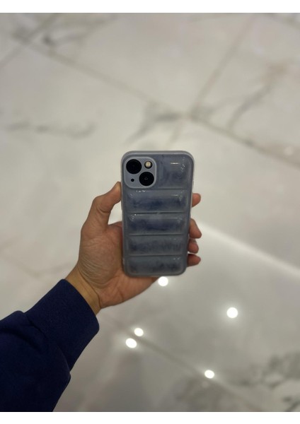 iPhone 14 Uyumlu Şişme Puffer Arkası Yastık Görünümlü Silikon Telefon Kılıfı modelleri