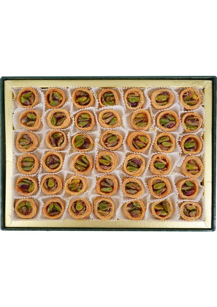 Al Sultan Sweets Karışık Baklava - Fıstıklı Bülbül Yuvası 500 gr