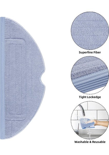 Xiaomi Roborock S7 S70 S7MAX T7S Için Ana Fırça Hepa Filtre Paspas Pedi (Yurt Dışından)