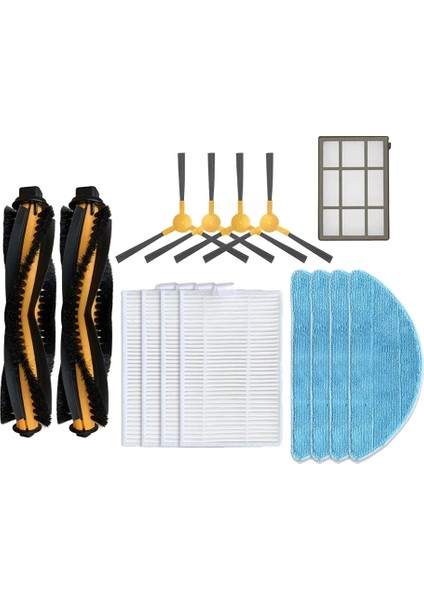 Aspirador Robot Için Qilive Q.5147 Ana Yan Fırça Hepa Filtre Paspas Bezi (Yurt Dışından)