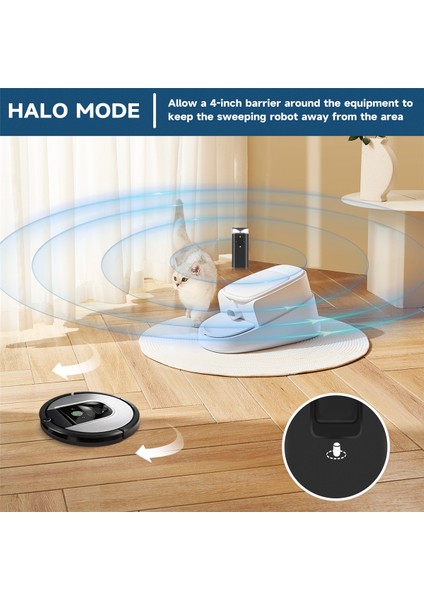 Irobot Roomba 600/S Serisi Için 1 Adet Çift Modlu Navigasyon Duvar Bariyeri (Yurt Dışından)