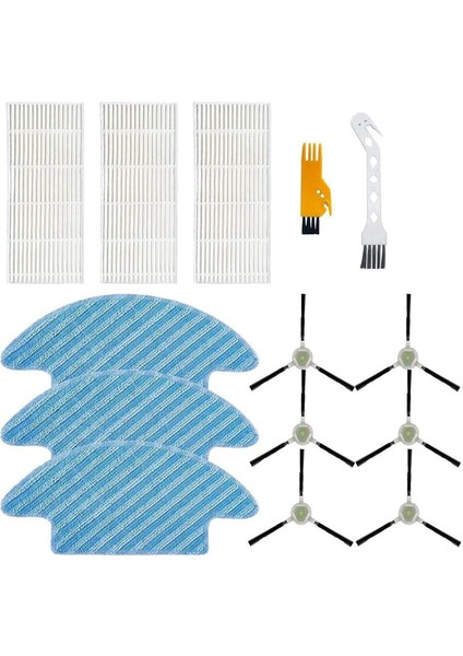 Lefant M210 M210S M210B M213 Için Elektrikli Süpürge Yan Fırça Filtre Paspas (Yurt Dışından)