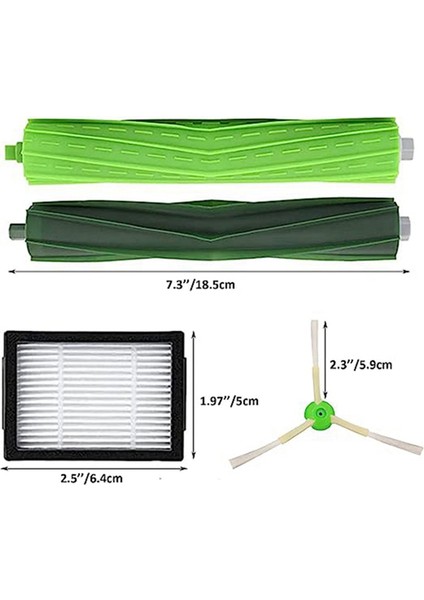 Irobot Roombai7+ E5 Süpürme Robotu Yan Fırça Filtre Rulo Fırça Için (Yurt Dışından) fiyatları