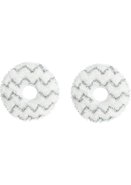 2 Adet Yedek Aksesuarlar Dalga Desenli Paspas Bezi Pedleri (Yurt Dışından)