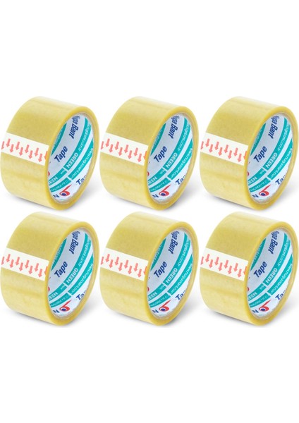 45 mm x 40 mt Şeffaf Koli Bandı Akrilik 2880 Adet