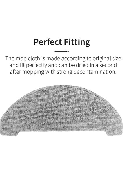 Imou L11 Pro, Honiture Q6 Pro, Laresar L6 Pro Için 8pcs Yıkanabilir Paspas (Yurt Dışından) indirimleri