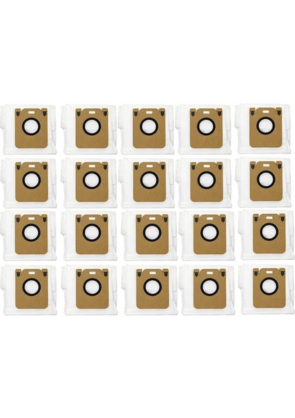 Xiaomi Dreame Bot D10 Plus RLS3D Elektrikli Süpürge Için 20PCS Toz Torbası (Yurt Dışından)