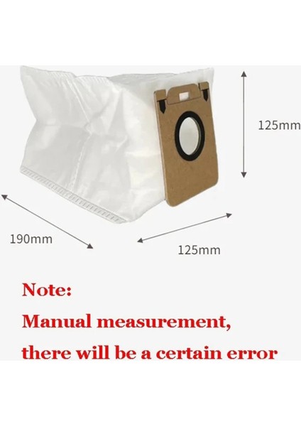 Xiaomi Dreame Bot D10 Plus RLS3D Elektrikli Süpürge Için 20PCS Toz Torbası (Yurt Dışından) indirimleri