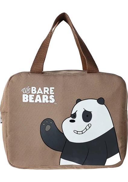 We Bare Bears Lisanslı Yiyecek Çantası - Panda