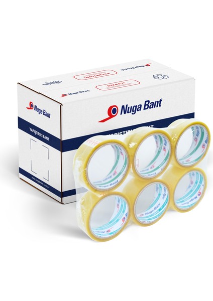 45 mm x 40 mt Şeffaf Koli Bandı Akrilik 36 Adet modelleri