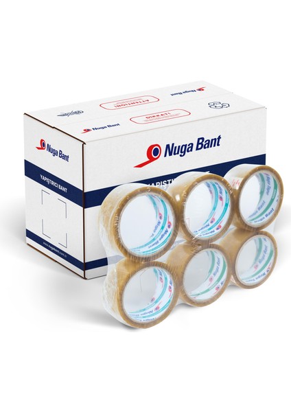 45 mm x 40 mt Solvent Akrilik Koli Bandı 36 Adet