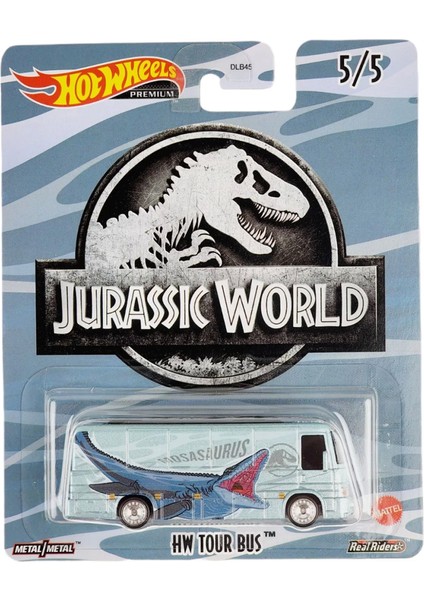 Nessiworld Hot Wheels Premium Jurassic World Hw Tour Bus