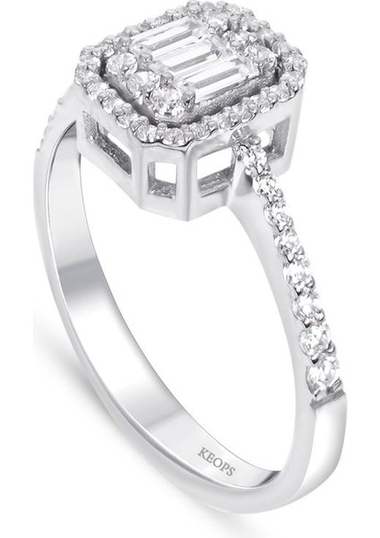 0.41 Karat Baget Pırlanta Yüzük fiyatları