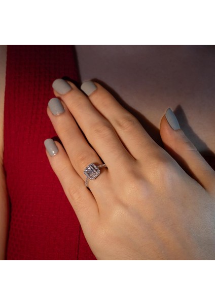 0.41 Karat Baget Pırlanta Yüzük modelleri