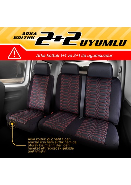 PANDA PROLİNE SERİSİ JAKAR KUMAŞ TİCARİ OTO KOLTUK KILIFI - TAM SET modelleri