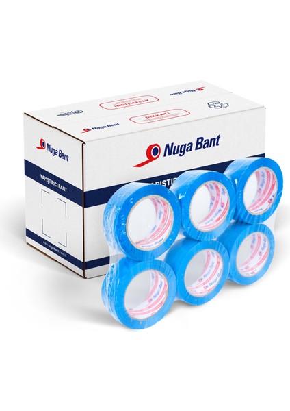 45 mm x 100 mt Mavi Koli Bandı 2520 Adet