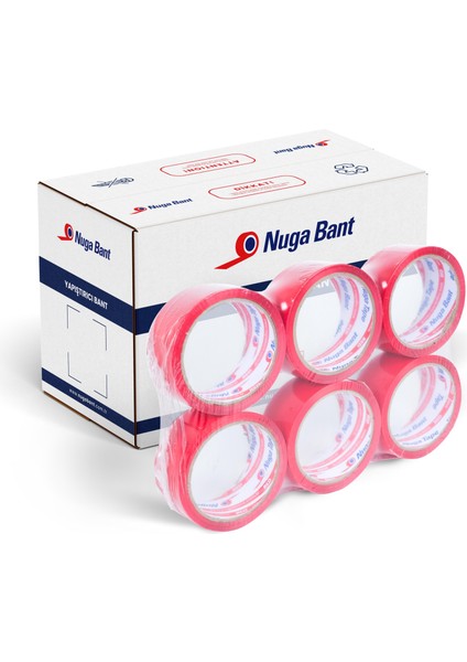 45 mm x 40 mt Kırmızı Koli Bandı 96 Adet modelleri