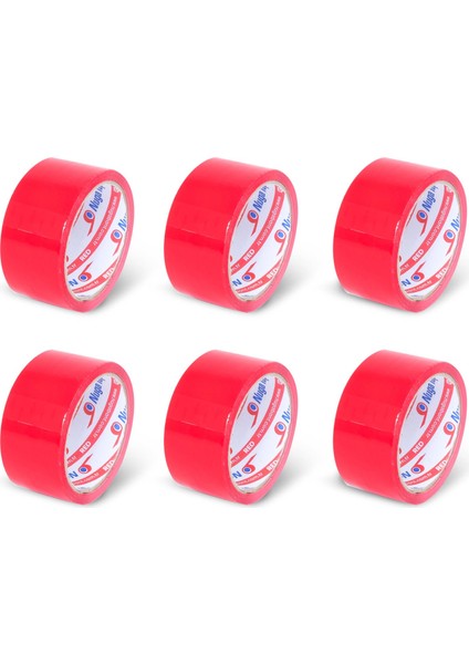 45 mm x 40 mt Kırmızı Koli Bandı 2880 Adet