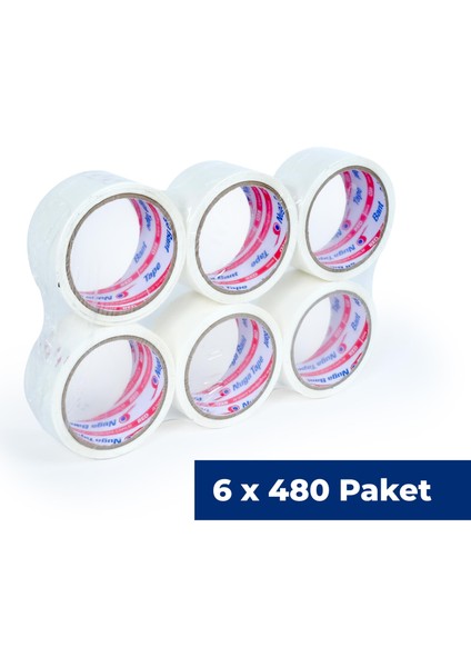 45 mm x 40 mt Beyaz Koli Bandı 2880 Adet fiyatları
