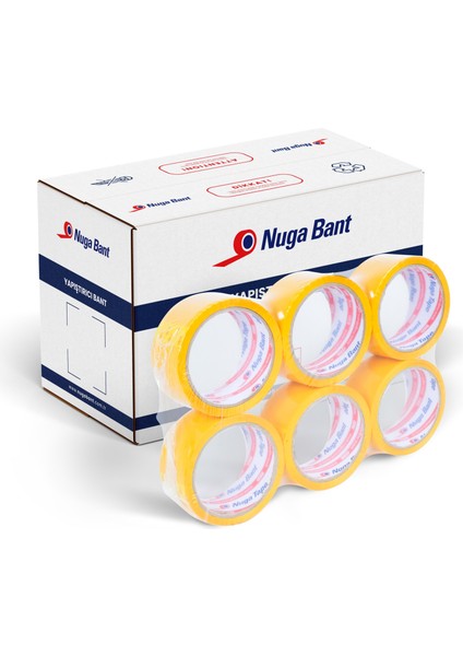 45 mm x 40 mt Sarı Koli Bandı 96 Adet