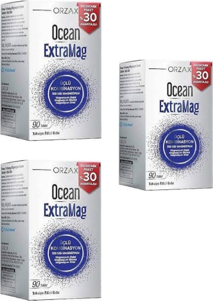 Ocean Extramag 90 Tablet 3 Adet