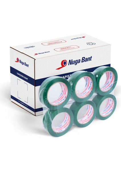 45 mm x 100 mt Yeşil Koli Bandı 24 Adet