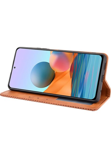 Xiaomi Redmi Not 10 Pro Manyetik Kapatma Cüzdan Pu Deri Telefon Kılıfı (Yurt Dışından) fırsatları