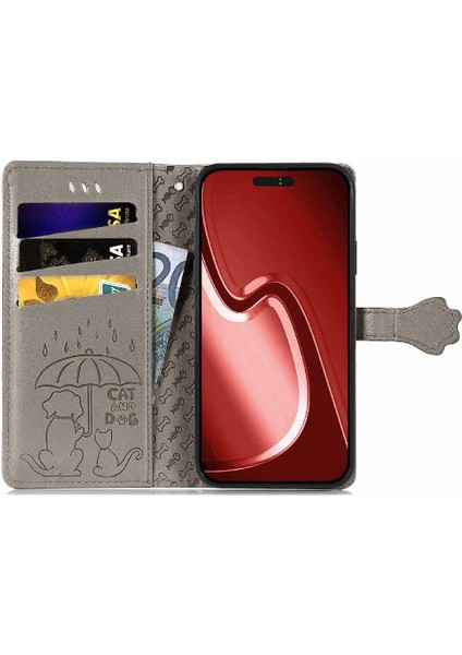 Iphone 15 Için Pro Karikatür Hayvanlar Kısa Kayış Telefon Kılıfı (Yurt Dışından)