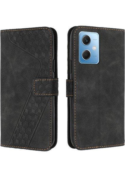 Için Xiaomi Redmi Not 12 5g Flip Folio Kart Yuvaları Cüzdan Telefon Kılıfı (Yurt Dışından)